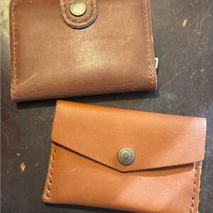 Portland Leather mini bifold Wallet & Card Wallet